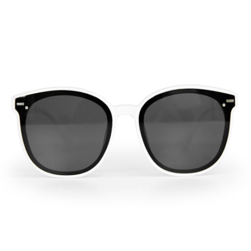White Big Frame UV Sunglasses