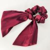 Red Retro Bow Scrunchies 