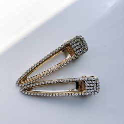Gold Diamond-studded Beautiful Hairpin