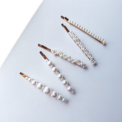 Gold Pearl Fashion Hairpin