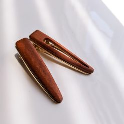 Brown Retro Wood Hairpin
