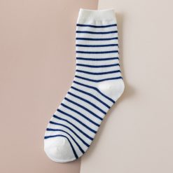 Unisex Cute Plaid & Stripe Socks - Three Designs