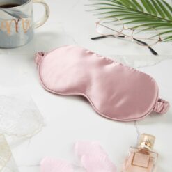 Light Pink 100% Silk Eyemask