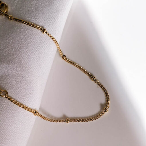 Beaded Style Chain Bracelet