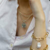 Baroque-Pearl-Chain-Bracelet-Set