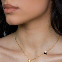 Butterfly Necklace (18K Rose Gold Plated, Tarnish Free)