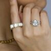 pear-shaped-moissanite-diamond-ring