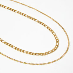 Layered Figaro Necklace