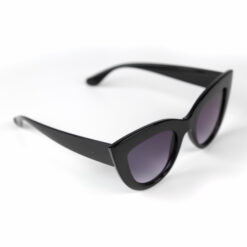 Black European Cat Eye Sunglasses