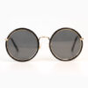 Pink Polarized Polygon Sunglasses