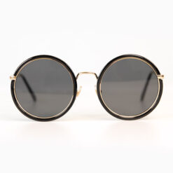 Black & Gold Polarized Sunglasses