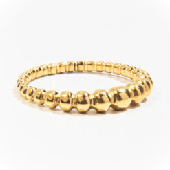 Beaded Ring (18K Gold Plated, Tarnish-Resistant)