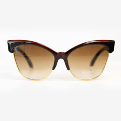 Dark Brown Retro Style Sunglasses