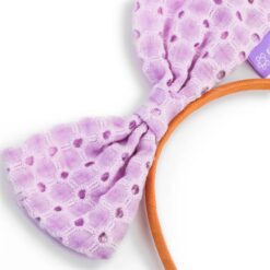 Purple Laced Bow Headband