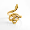 Gold Snake Ring