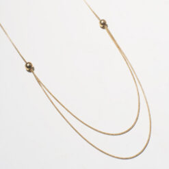 Simple Layered Necklace (18K Gold Plated, Tarnish-Free)
