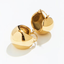 Small Chunky Hoops (18K Gold Plated, Tarnish-Free)