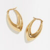 Stud Cuff Earrings (18K Gold Plated, Tarnish-Free)