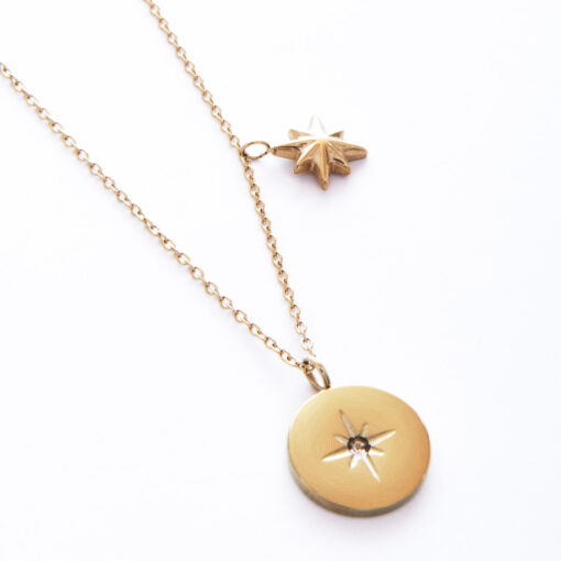 Northstar Necklace (18K Gold Plated, Tarnish-Free)