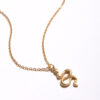 Oval-Bead Chain Necklace (14K Gold Plated, Tarnish-Free)
