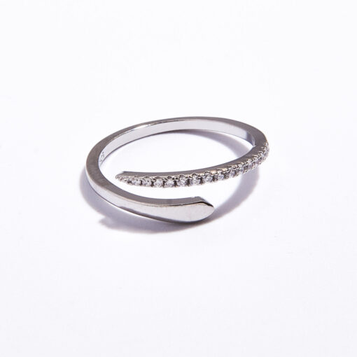Adjustable Sterling Silver Ring (Gold Plated, S925)