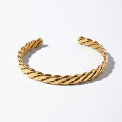 Braid Bracelet (18K Gold Plated, Tarnish-Free)
