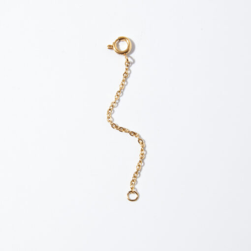 Gold Necklace Chain Extender (18K Gold Plated, Tarnish-Free)