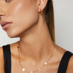 Clover Necklace (18K Gold Plated, Tarnish-Free)