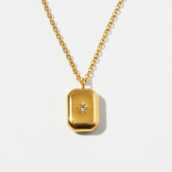 North Star Necklace (18K Gold Plated, Tarnish-Free)