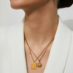 Checker Necklace Checker Necklace