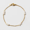Small Pearl Chain Bracelet