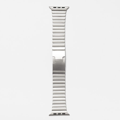 Silver Apple Watch Band