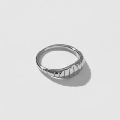 Silver Flow Ring