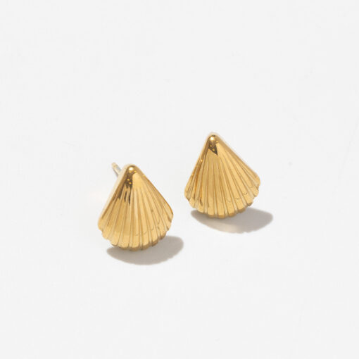 Amira Seashell Stud Earrings