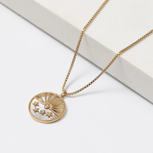 Bre Sun and Stars Necklace