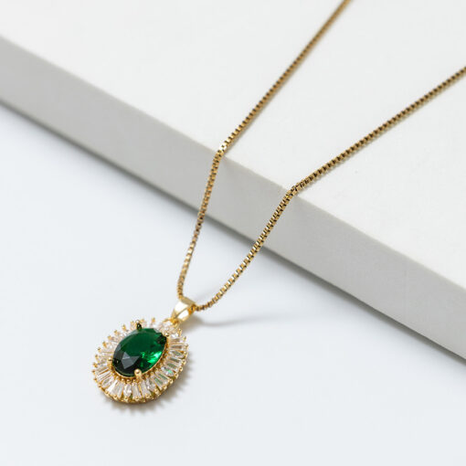 Safiya Emerald Necklace