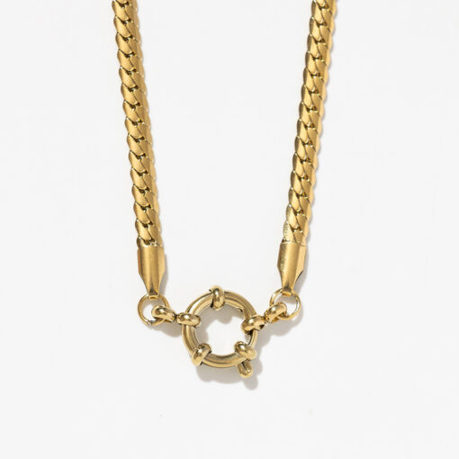 Rhea Chain Charm Necklace