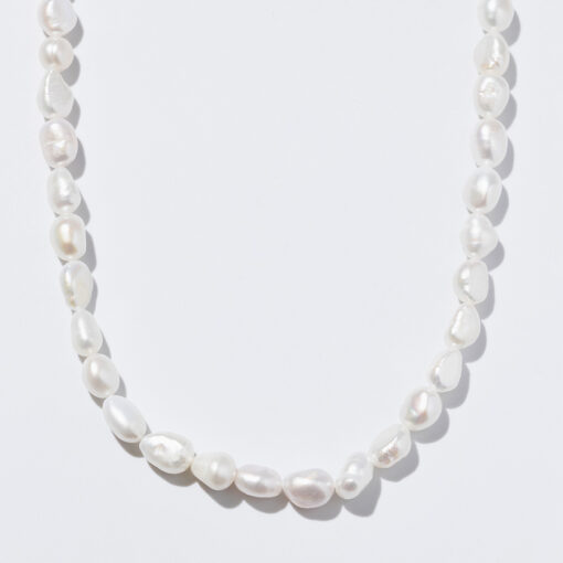 Large Natural Pearl Necklace