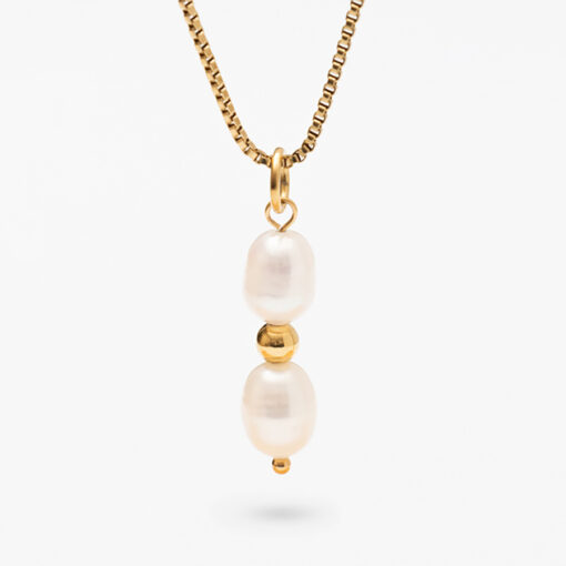 Natural Pearl Charm for Necklace