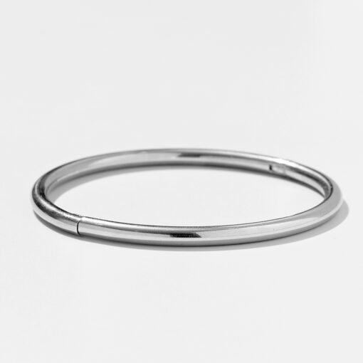 Minimalist Silver Bangle