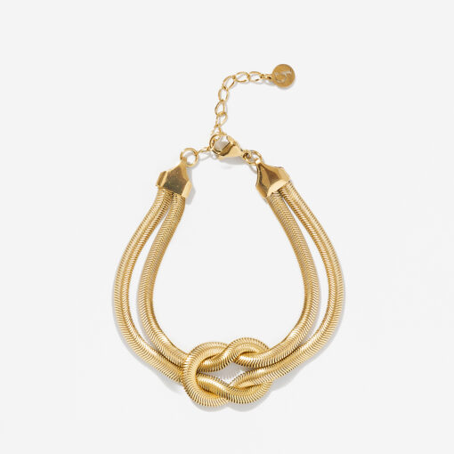 Gold Knot Bracelet