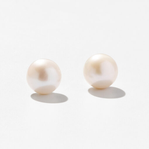 Natural Pearl Stud Earrings