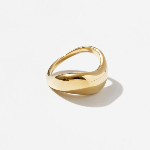 Stacking Wave Ring, Gold