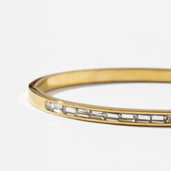 Minimalist Silver Bangle