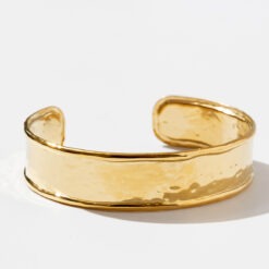 Wheat Leaf Bangle Bracelet