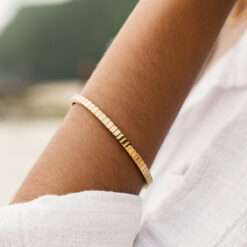 Fluted Bangle Bracelet