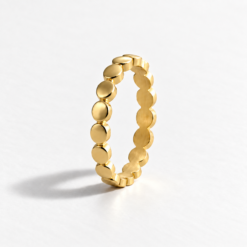 Dot Eternity Band, Gold