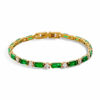 Emerald Gemstone Bracelet