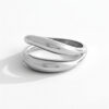 Double Band Ring, Silver