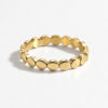 Dot Eternity Band, Gold